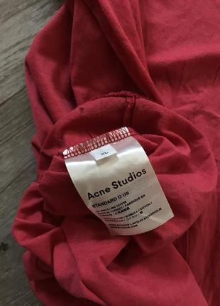 Acne studios t-shirt shirt dress акне футболка блузка5 фото