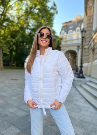 Куртка женская деми плащевка