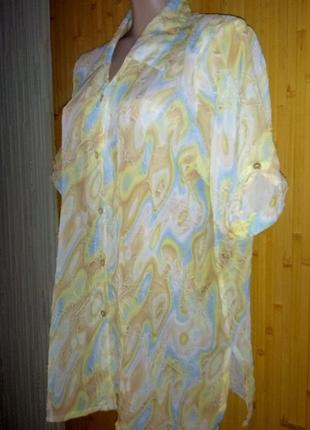 Нежная блуза,52-54разм.