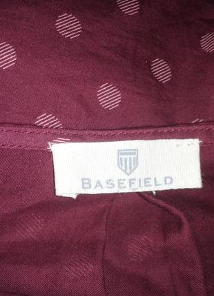 Новая коттоновая блуза в горох,50-52разм., basefield.4 фото