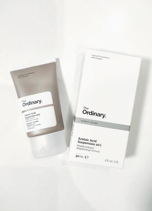 Сыворотка с азелаиновой кислотой
the ordinary azelaic acid suspension 10%