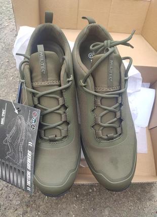 Miltec кросівки mil-tec кросівки mil tec sneakers olive 44 bw285 uk10 us111 фото