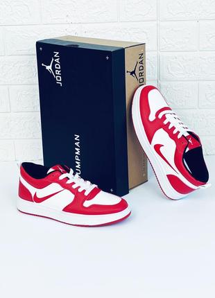 Кроссовки мужские nike air retro jordan кеды найк джордан красные8 фото