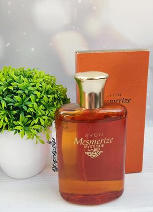 Туалетна вода avon mesmerize mystique amber для нього 100мл1 фото