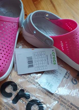 Crocs literide j2,j3 сабо clog5 фото