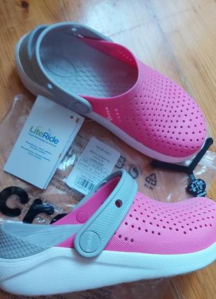 Crocs literide j2,j3 сабо clog7 фото