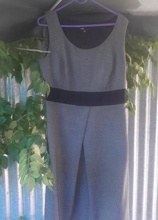 Офисное платье сарафан