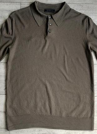 Лонгслів\кофта prada wool long sleeve polo