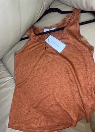 Оригинальный топ, майка, маечка, sandro paris