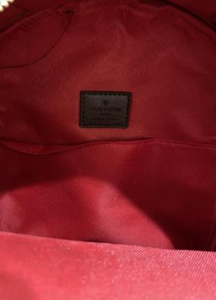 Рюкзак жіночій lv back pack коричневий brown4 фото