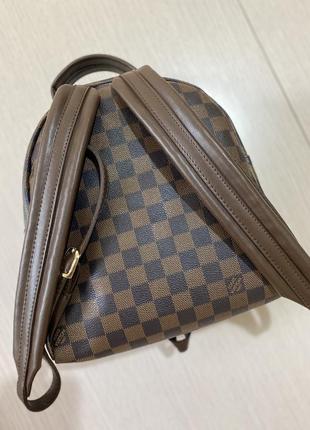 Рюкзак жіночій lv back pack коричневий brown2 фото