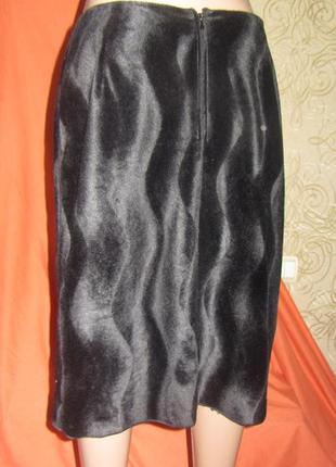 Юбка бархатная 2