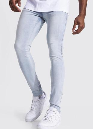 Джинси boohoo super skinny stretch jeans1 фото