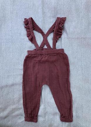 Мусліновий комбінезон