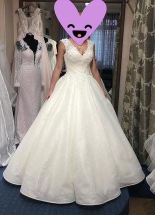 Свадебное платье шикарное4 фото
