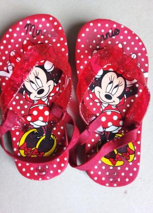 Вьетнамки флип флопы с минни маус