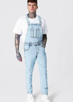 Комбінзон boohoo slim rigid long dungaree