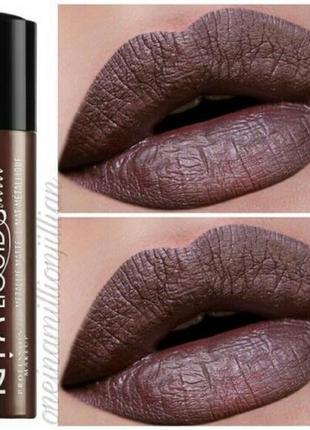 Nyx liquid suede metallic matte 32 neat nude
