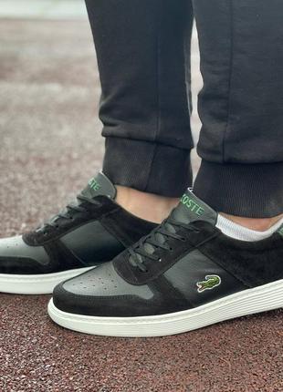 Кроссовки мужские lacoste кросівки чоловічі лакосте