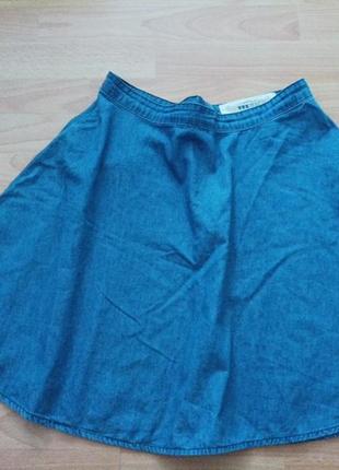 Брендовая юбка коттон