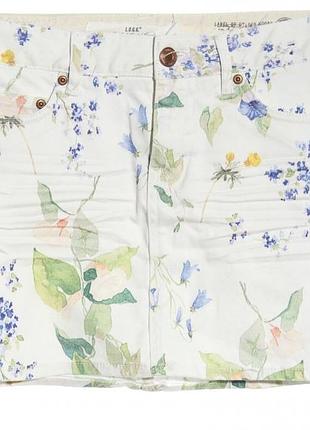 Красива натуральна спідниця h&m l.o.g.g.