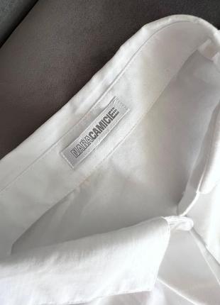 Белая рубашка/ базовая белая рубашка/ рубашка в стиле кежуал3 фото