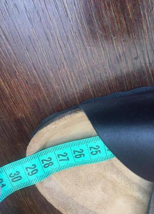 Шкіряні шльопанці autenti 43 р