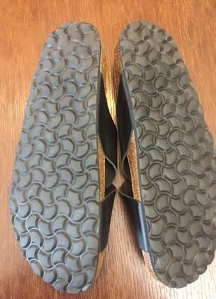 Шкіряні шльопанці autenti 43 р