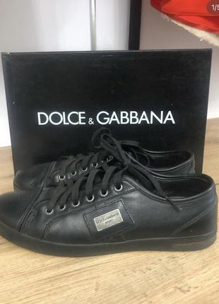 Мужские кеды кроссовки dolce & gabbana