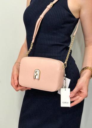 Сумка furla sleek mini camera case шкіра оригінал