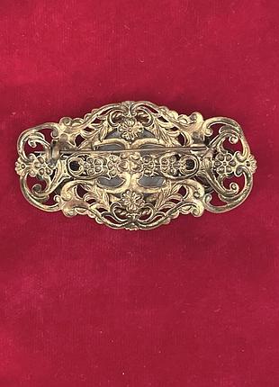 Брошь чехия фарфор, керамика