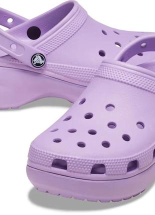 Сабо crocs classic platform, w9