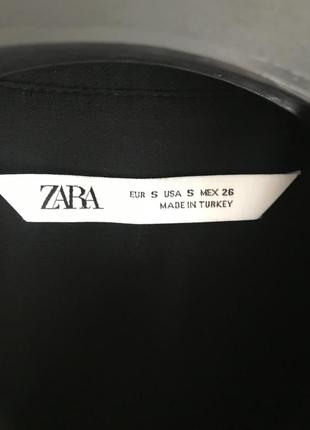 Натуральное платье - рубашка zara, вискоза2 фото