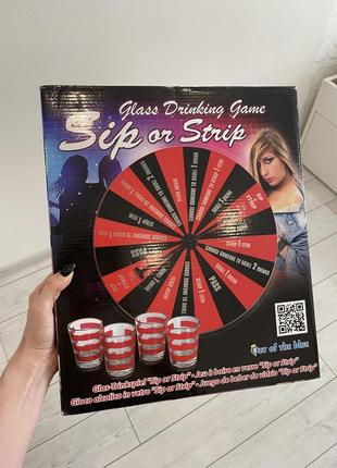 Настільна гра sip or strip
