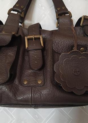 Сумка кожаная marc aurel