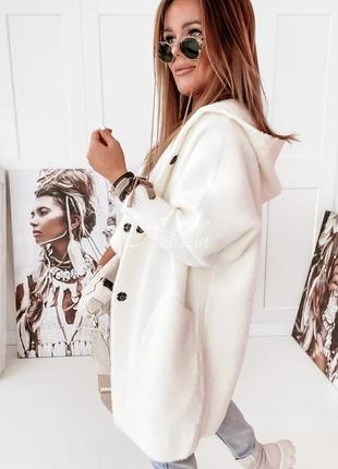 Кардиган-пальто з альпаки  розмір 44-503 фото
