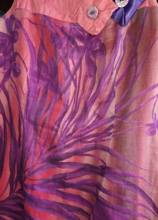 Платье-сарафан женский разноцветный4 фото