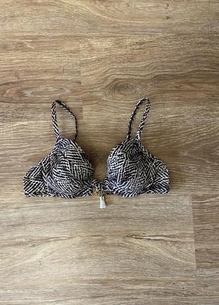 Шикарный, леопардовый, верх от купальника