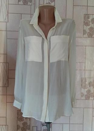 Simona barbieri шелковая блуза шампань рубашка классика4 фото