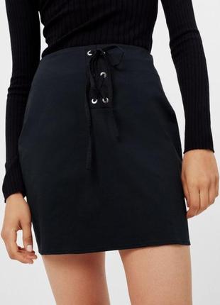 Спідниця чорна від bershka