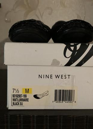 Замшевые нарядные туфли nine west3 фото