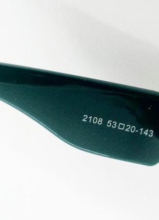 Versace хітові жіночі сонцезахисні окуляри чорна оправа дужки темно бірюзові7 фото