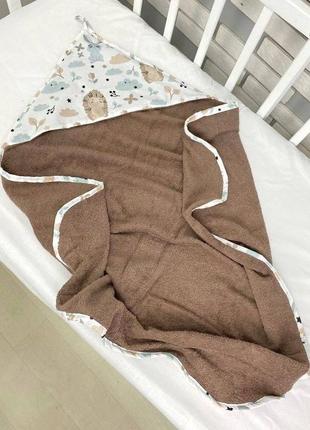 Махровий рушник з куточком 78х78 см