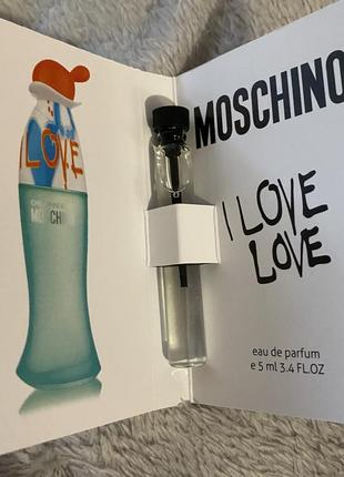 Moschino i love love1 фото
