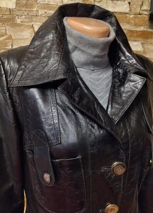 Шкіряна куртка,курточка,кожаная куртка,жакет,пиджак,тренч,versal2 фото