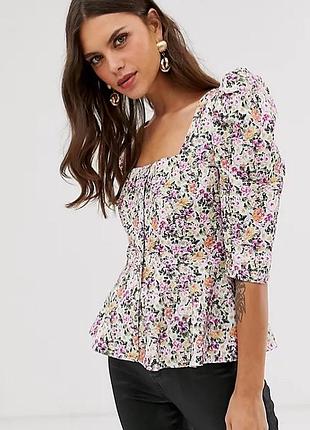 Asos 14 р новый топ ..блуза хлопок
