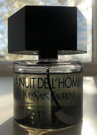 La nuit de l'homme yves saint laurent ysl (2011 vintage) edt батч 1baa