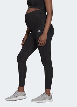 Спортивные лосины леггинсы для беременных adidas maternity