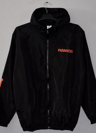 Ветровка assc x paranoid black1 фото