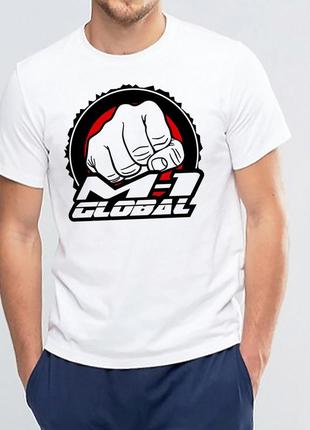 Футболка з принтом "м-1 global" push it